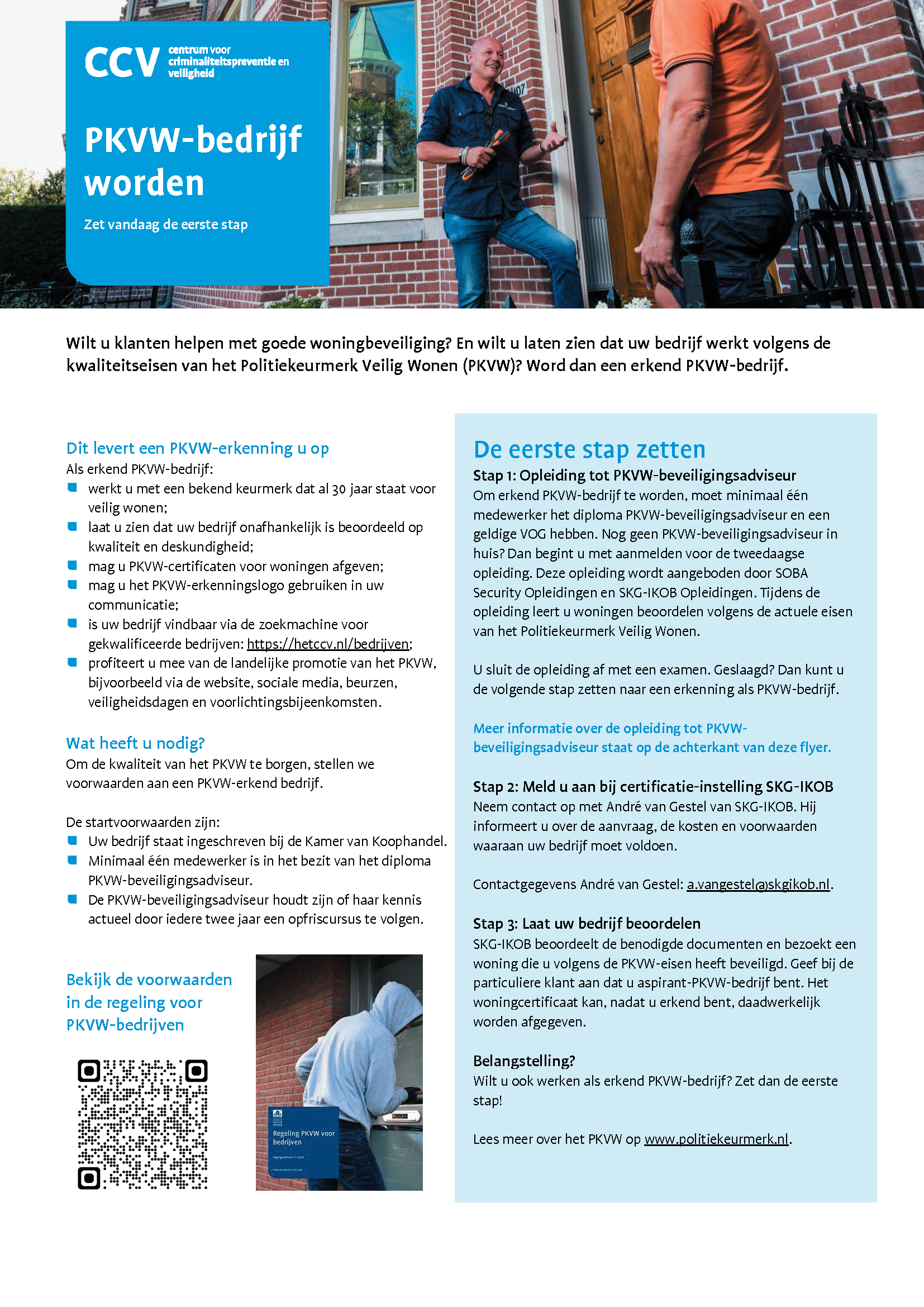 Flyer: Hoe word je PKVW-specialist?